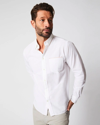 Shop Reid Msl 1-pocket Shirt In White