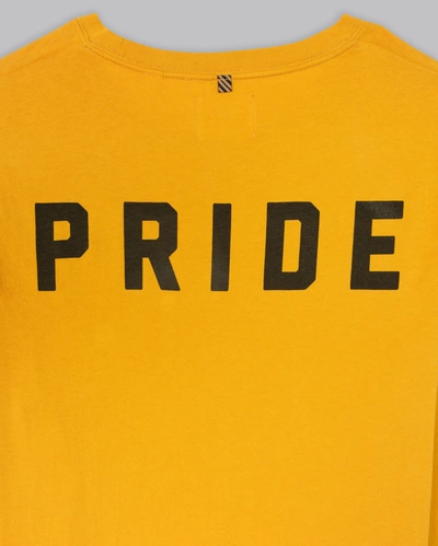 Billy Reid, Inc Nyc L/s Tee In Gold