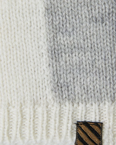 Reid Patchwork Beanie In Multi