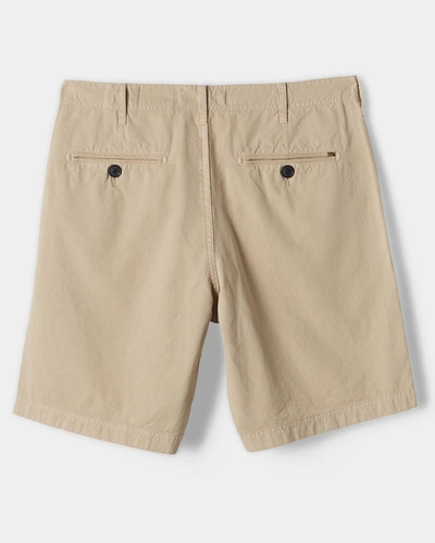 Billy Reid, Inc Pima Cotton Chino Short In Khaki