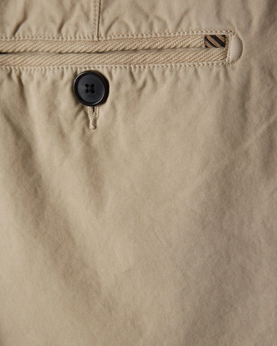 Billy Reid, Inc Pima Cotton Chino Short In Khaki