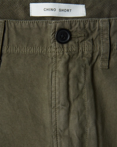 Reid Pima Cotton Chino Short In Beach Blue