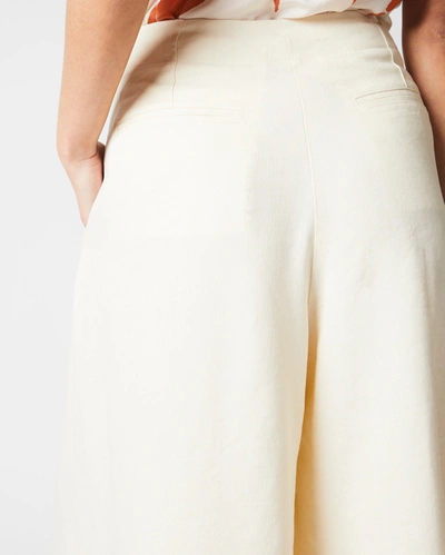 Shop Reid Riding Culotte In Tinted White