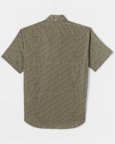 Reid S/s Murphy Shirt In Dark Grey
