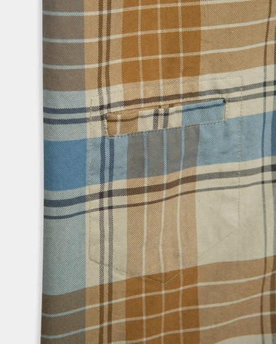 Billy Reid, Inc S/s Scout Shirt In Natural