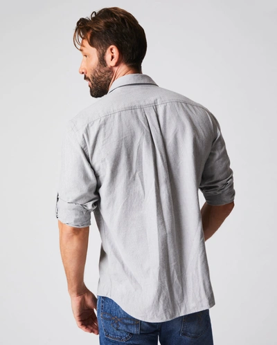 Shop Reid Scout Shirt In Light Grey