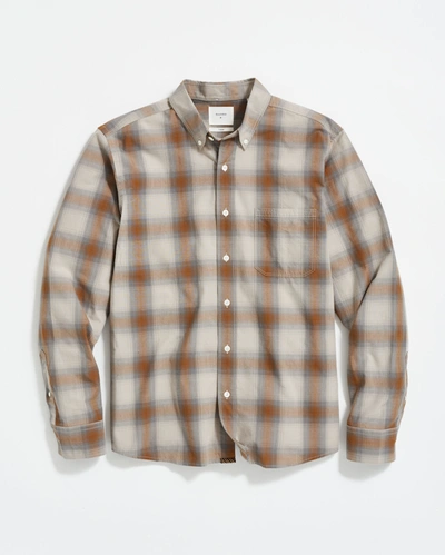 Shop Reid Shadow Plaid Tuscumbia Shirt Bd In Grey/multi