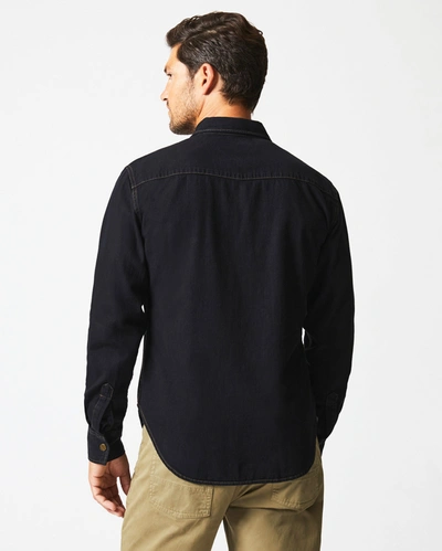 Billy Reid, Inc Shoals Denim Shirt In Black