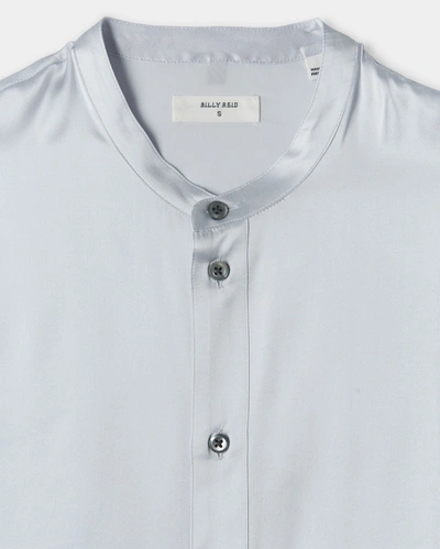 Reid Silk Kelso Top In Beach Blue