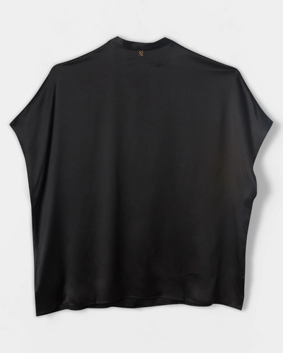 Reid Silk Kelso Top In Beach Blue