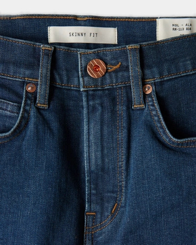 Billy Reid, Inc Skinny Jean Tinted Stone In Tan