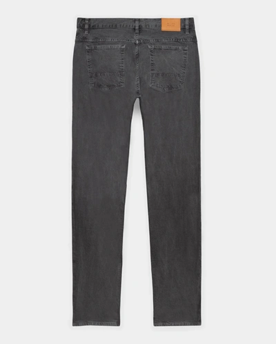 Billy Reid, Inc Slim Fit Silver Selvedge Jean In Carbon Blue