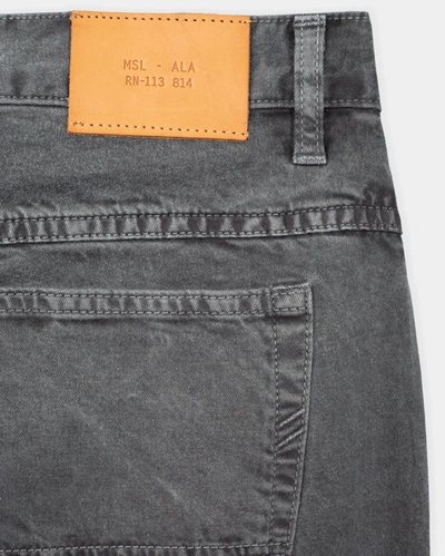 Shop Billy Reid, Inc Slim Fit Silver Selvedge Jean In Carbon Blue