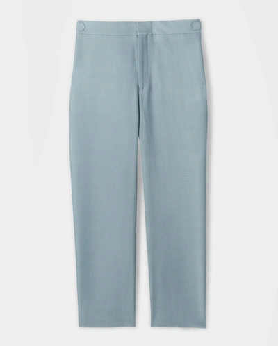 Reid Tapered Trouser In Light Blue
