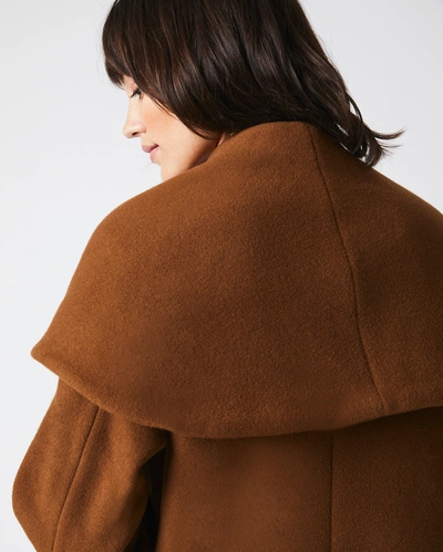 Reid The Blanket Coat In Brown