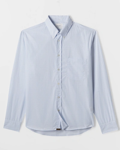 Shop Reid Tuscumbia Shirt In Blue/white