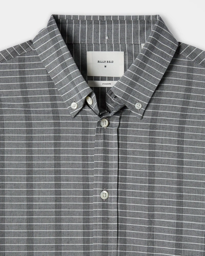 Reid Tuscumbia Shirt In Grey/white