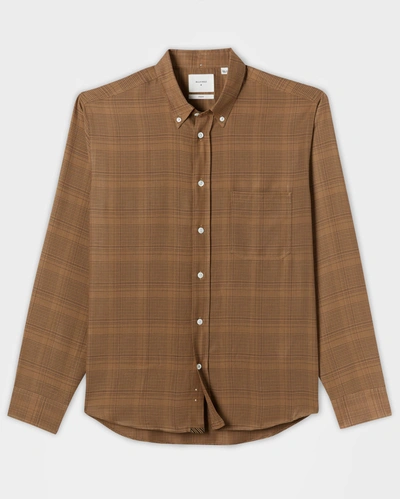 Shop Reid Tuscumbia Shirt In Light Brown