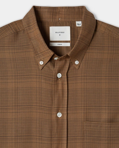 Shop Reid Tuscumbia Shirt In Light Brown