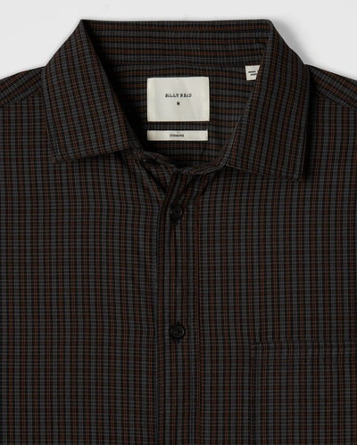 Reid Tuscumbia Shirt In Meteorite/pewter/monk's Robe