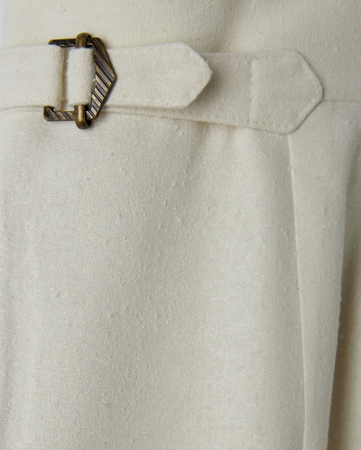 Reid Tuxedo Pant In Cream