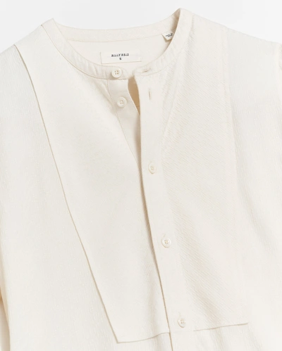 Shop Reid Tuxedo Shirt In Tinted White