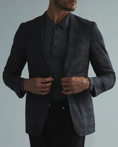Reid Walton Jacket In Charcoal
