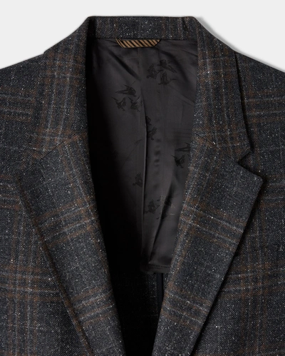 Reid Walton Jacket In Charcoal