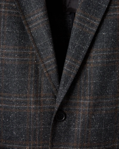Reid Walton Jacket In Charcoal