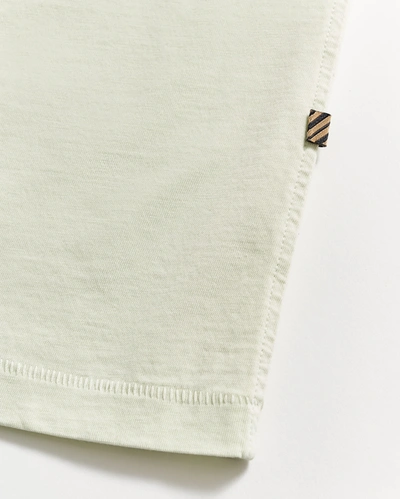 Reid Washed Tee In Limestone