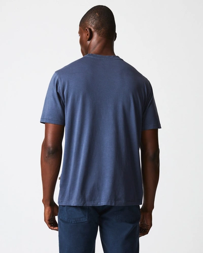 Reid Washed Tee In Navy