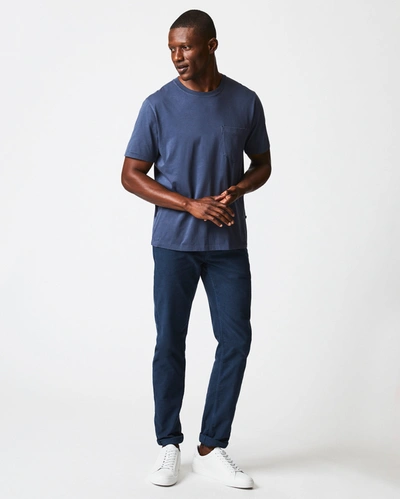 Reid Washed Tee In Navy