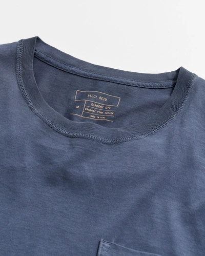 Reid Washed Tee In Navy