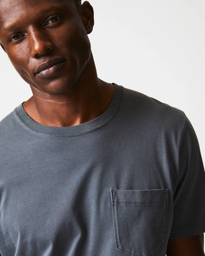 Reid Washed Tee In Black