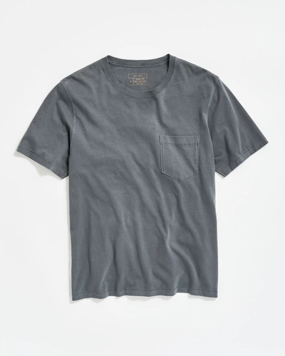 Reid Washed Tee In Black