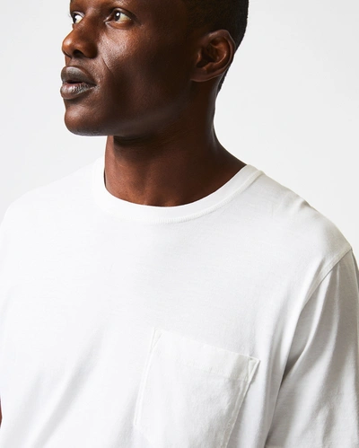 Reid Washed Tee In White