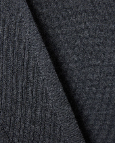 Reid Wool Cashmere Hoodie In Grey Mix
