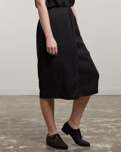 Shop Reid Wrap Skirt In Black