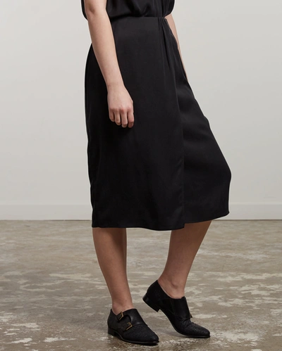 Reid Wrap Skirt In Black