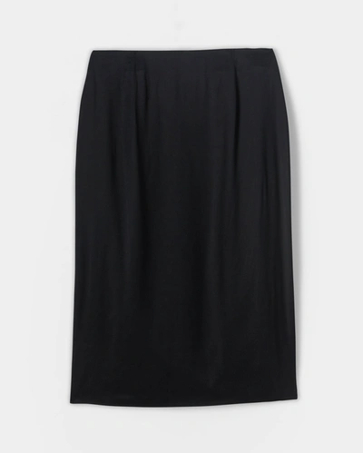 Shop Reid Wrap Skirt In Black