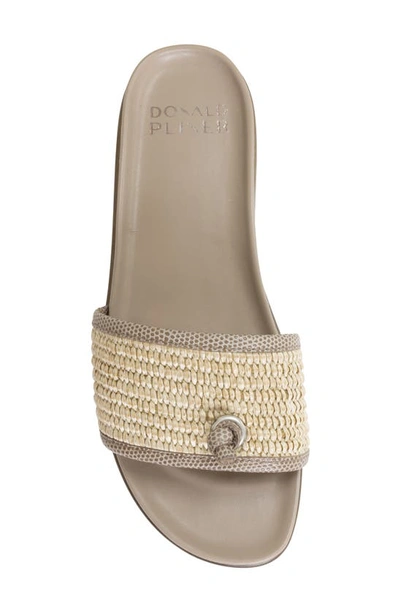 Donald Pliner Farrah Platform Sandal In Taupe-tau