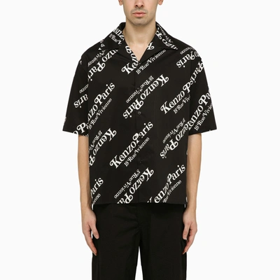 Shop Kenzo |  By Verdy Black Shirt With Allover Logo