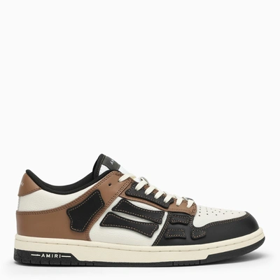 Shop Amiri | Skeltop Low Black/brown Trainer