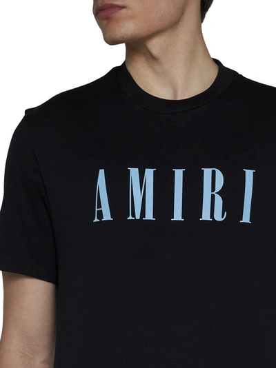 Shop Amiri T-shirts And Polos In Black