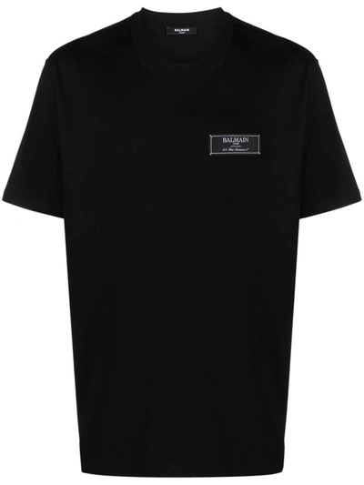 Shop Balmain T-shirts & Tops In Noir