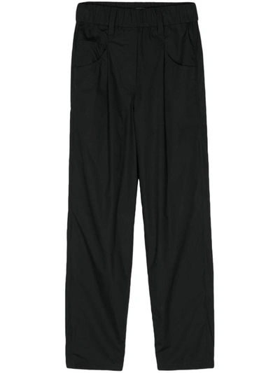 Shop Brunello Cucinelli Cotton Baggy Trouser In Black
