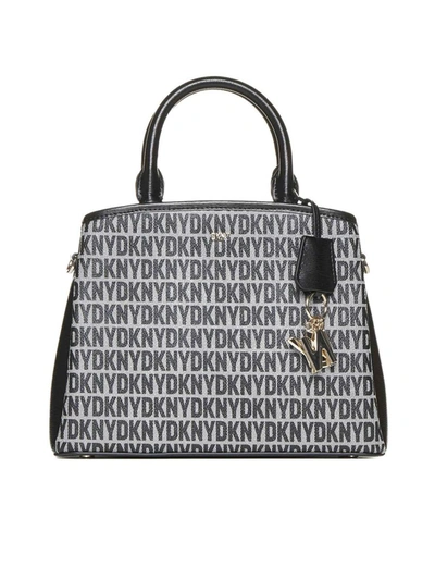 Shop Dkny Bags In Black Logo/black