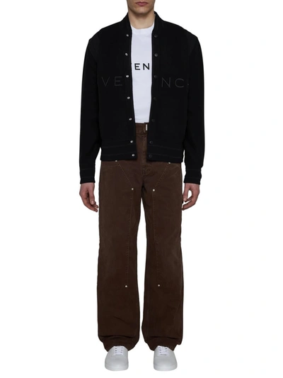 Shop Givenchy Jeans In Brown