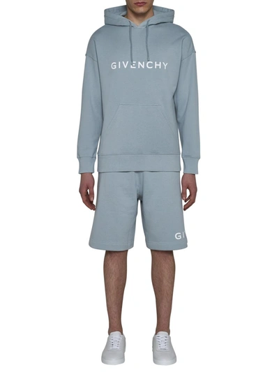 Shop Givenchy Sweaters In Mineral Blue