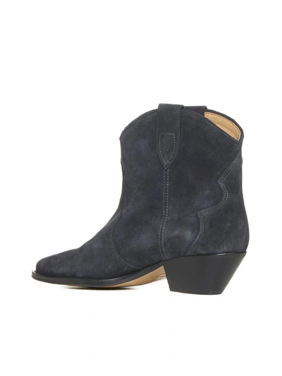 Shop Isabel Marant Boots In Faded Black